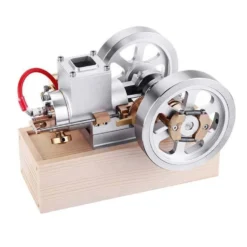 M90 Upgrade Hit & Miss Gas Engine Full Metal IC Engine With Base Collection Gift