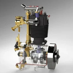 MUSA Engine FV1A KW-OHV 7cc Vertical Single Cylinder 4 Stroke Air Cooled Gasoline Engine IC Engine