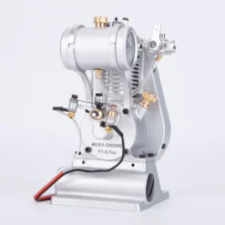 MUSA F1-2.7cc Mini OHV Vertical Single-Cylinder Four-Stroke Air Cooled Gasoline Engine Internal Combustion Engine Model Crafts