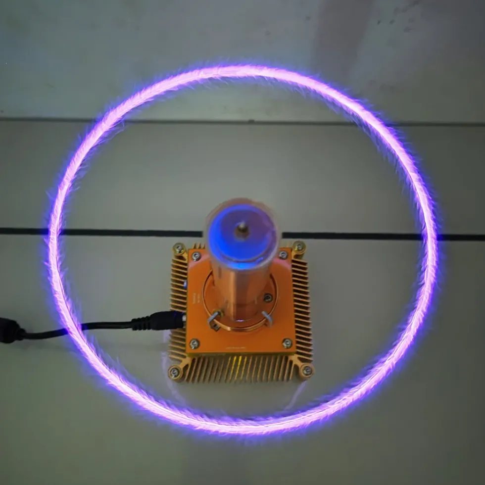 Musical Tesla Coil Plasma Horn Electronic Science Technology Experiments Educational Toy