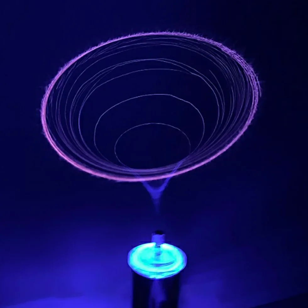 Musical Tesla Coil Plasma Horn Electronic Science Technology Experiments Educational Toy