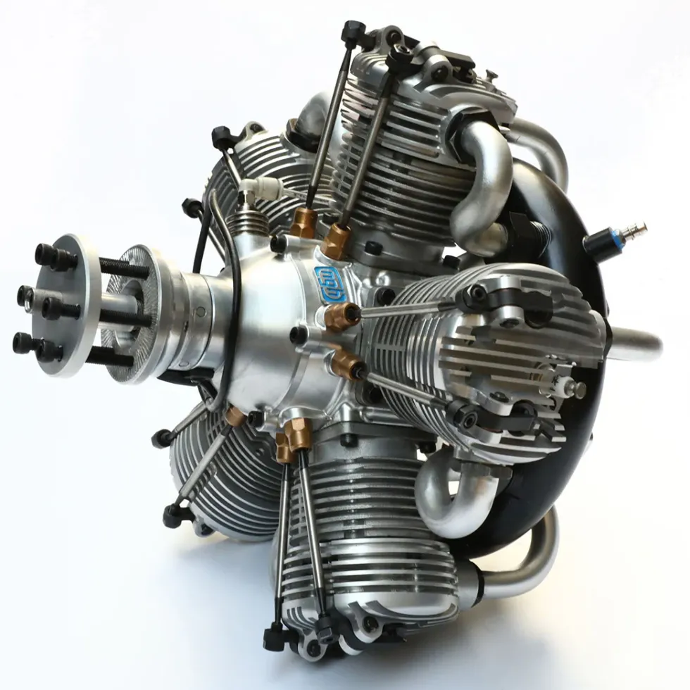 NGH GF150R5 150cc Radial Engine Five-cylinder Four-stroke Air-cooled Gasoline Engine Model for Fixed-Wing RC Airplanes