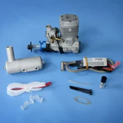NGH GT17-Pro 17cc Single-Cylinder Two-Stroke Air-Cooled Gasoline Engine Model for Fixed-Wing RC Airplanes