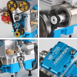 NR200 8.6cc Inline 2 Cylinder 4 Stroke Water-cooled Engine with Original Starter Kit