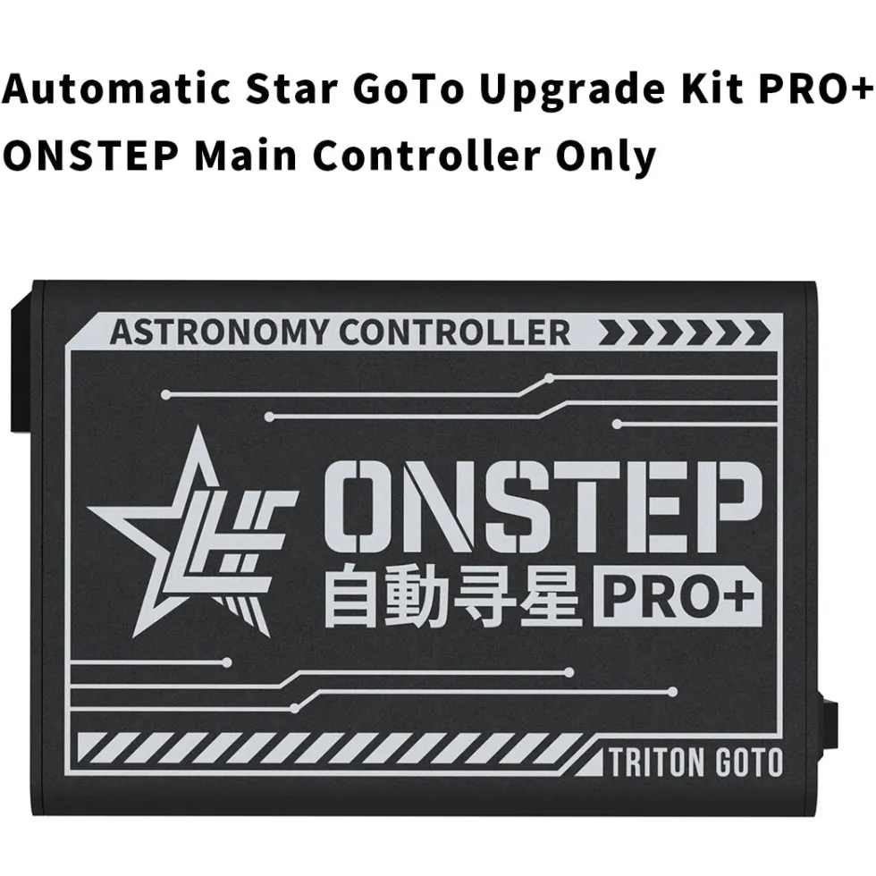 ONSTEP Auto GOTO Upgrade Kit PRO+, 12V DC 5.5×2.1 Input, Comaptible with EO3D/EXOS2 Equitorial Mount