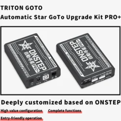 ONSTEP Auto GOTO Upgrade Kit PRO+, 12V DC 5.5×2.1 Input, Comaptible with EO3D/EXOS2 Equitorial Mount