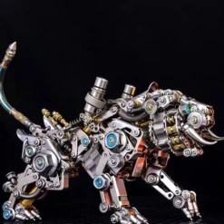700PCS+ 3D Metal Bengal Tiger Kit Assembly DIY Toy