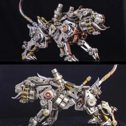 700PCS+ 3D Metal Bengal Tiger Kit Assembly DIY Toy