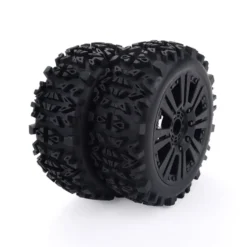 4Pcs 1/8 Off-road Vehicle Deep Gear Tire Car Tire for HSP Redcat Losi VRX HPI Kyosho Carson Hobao