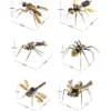 500+Pcs Steampunk Insect MINI Metal Creative Crafts