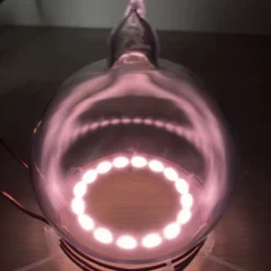 Plasma Energy Light Sphere, Magnetic Field Neon Gas Display Lamp Ring Plasma Sphere-Interactive Science Desk Toy