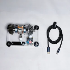 Premium Turbocharged Brushless Metal Motor - High-Speed Aerospace Engine Model