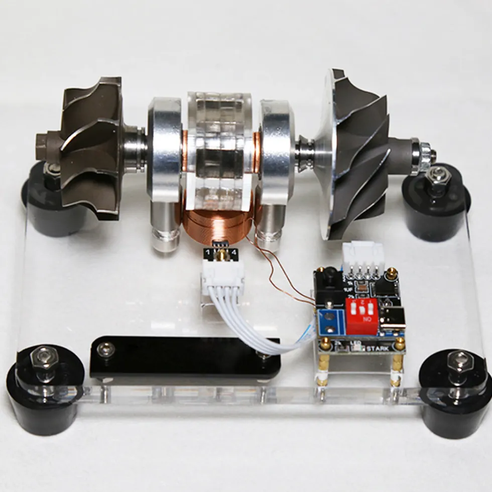 Premium Turbocharged Brushless Metal Motor - High-Speed Aerospace Engine Model