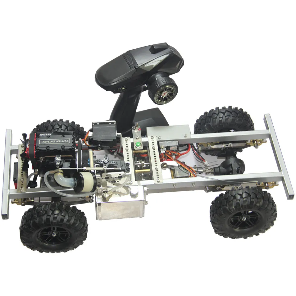 1/10 RC Car 2.4G 4WD Off-road Vehicle with TOYAN Double-cylinder Engine - RTR Version