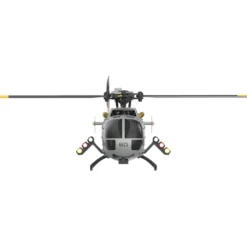 RC ERA C186S BO105 1/48 Scale 2.4G 6CH Single-Rotor Flybarless Realistic Intelligent RC Helicopter Model with Barometric Altitude Hold, Optical Flow Positioning, One-Key TOL & Missile Mounting Rack (RTF)