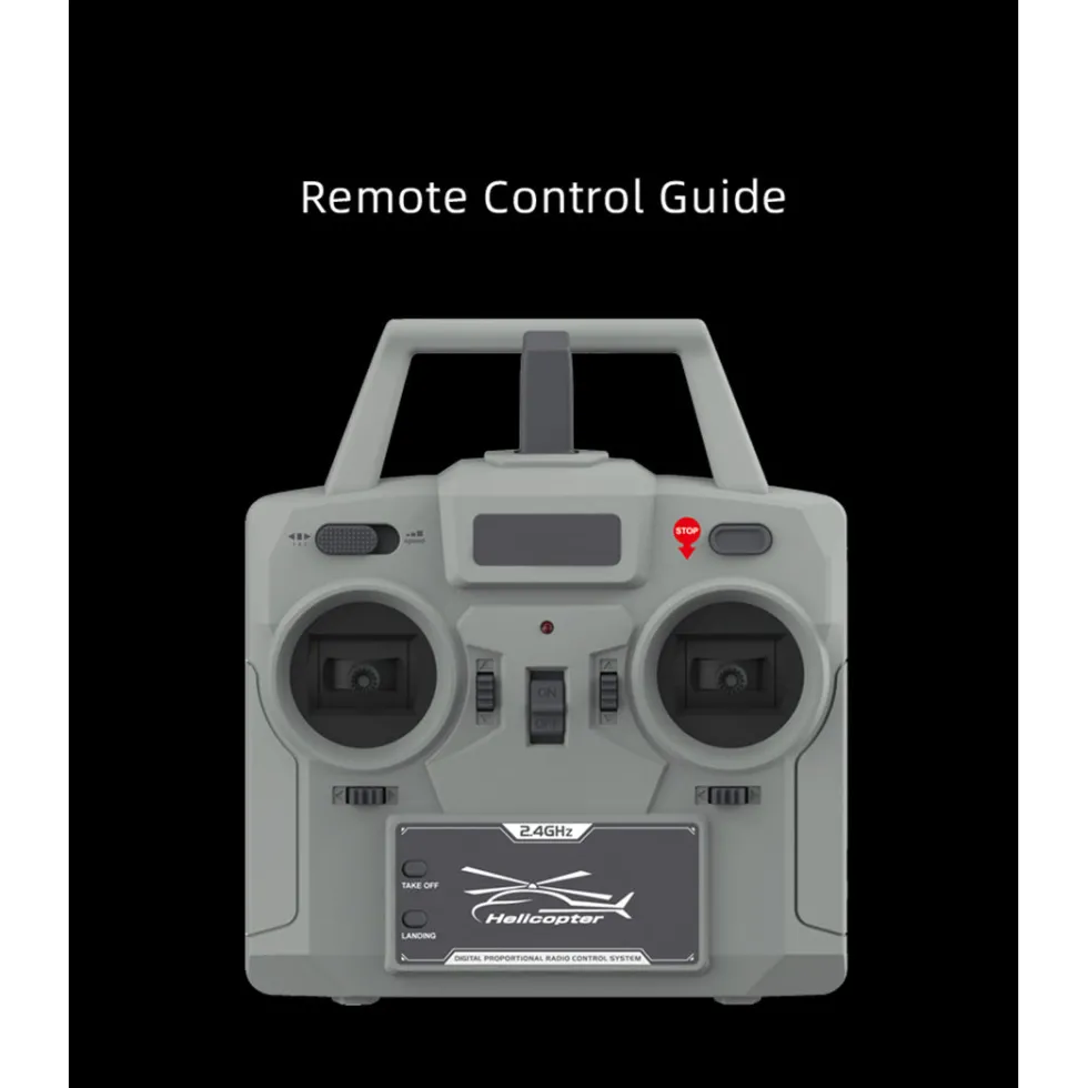 RC ERA C186S BO105 1/48 Scale 2.4G 6CH Single-Rotor Flybarless Realistic Intelligent RC Helicopter Model with Barometric Altitude Hold, Optical Flow Positioning, One-Key TOL & Missile Mounting Rack (RTF)