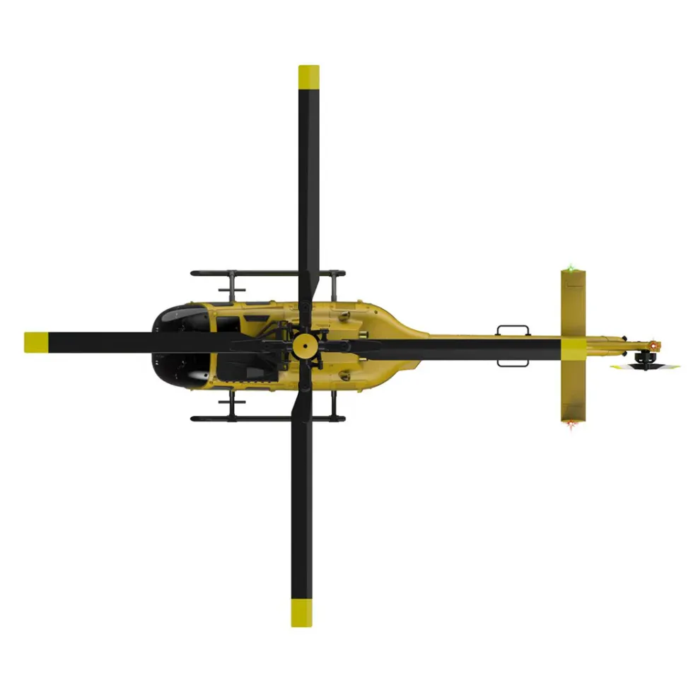 RC ERA C180 1/25 Scale 2.4G 6CH Single Rotor Flybarless RC Helicopter Model with Barometer, TOF LiDAR Altitude Hold & Optical Flow Positioning (RTF Version)