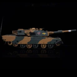 1/24 RC Tank German Leopard2 A5 Tank Model Military Vehicle Model Toys with Lights&Sounds