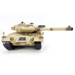 1/16 RC Tank 2.4G German Leopard 2A7 Main Battle Tank Vehicle Model Toys with Lights&Sounds (Basic Version)