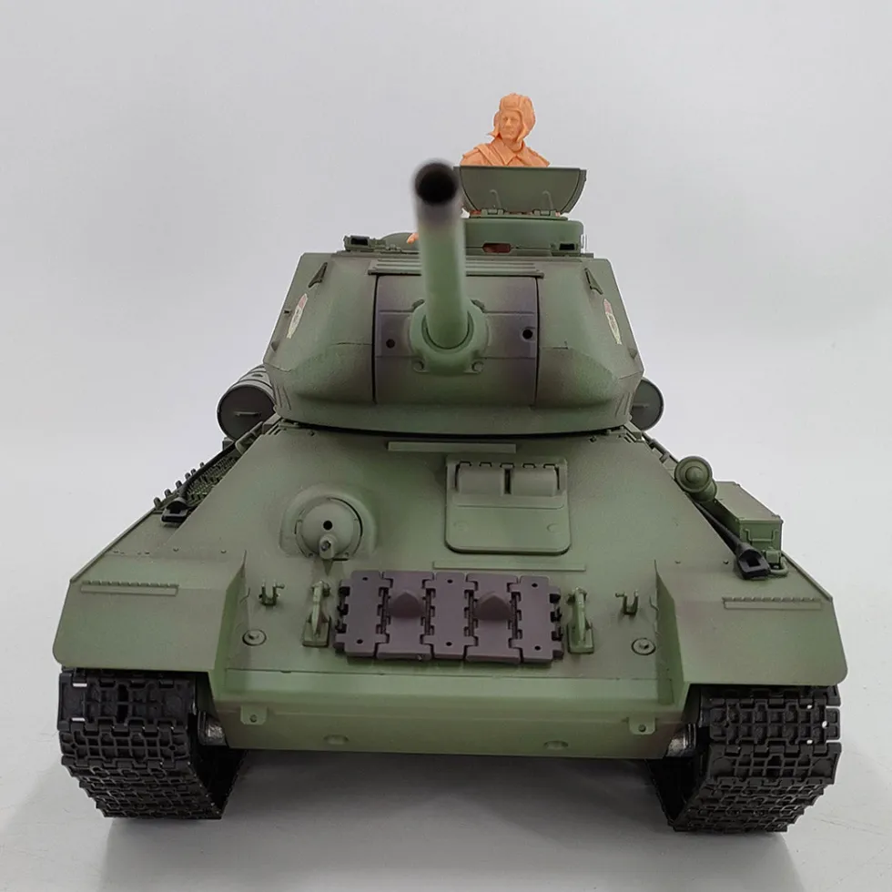 1/16 RC Tank 2.4G T34/85 RC Main Battle Tank Military Model (Upgraded Version/Army Green)