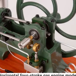 RETROL Antique 4-Stroke Hot-bulb Engine Simulation Horizontal Water-cooled Gasoline Tractor Engine Internal Combustion Engine Model Collection