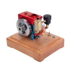 RETROL 1/8 2.6cc Mini Single-Cylinder Four-Stroke Gasoline Engine Model Upgraded Internal Combustion Engine Model