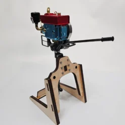 RETROL 2.6cc Single Cylinder 4-Stroke Gasoline Engine Mount Kit With Underwater Propeller Tail Assembly For 1-1.3m Model Fishing Boats