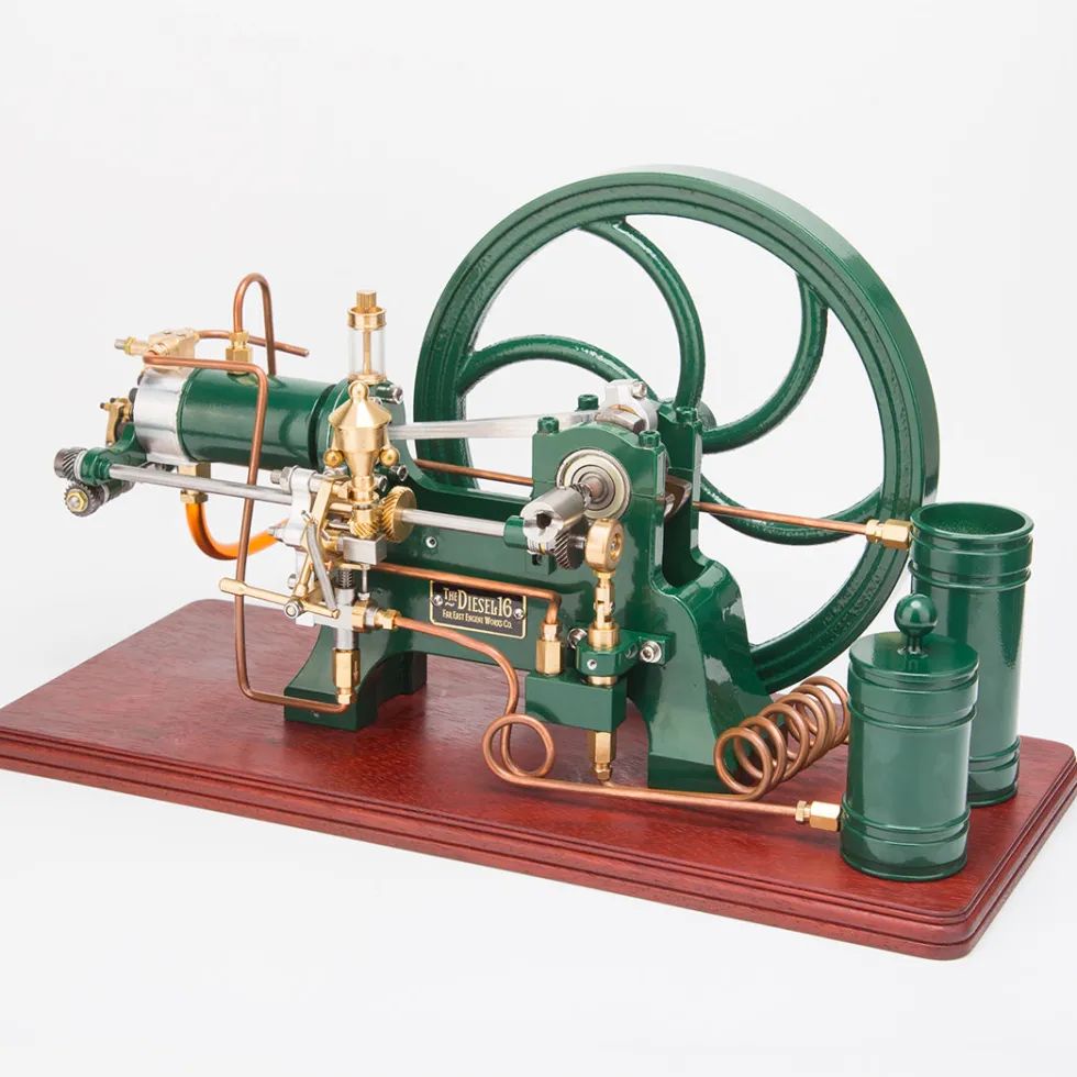 RETROL 16cc 4-Stroke Horizontal Water-Cooled Working Diesel Stationary Engine Model