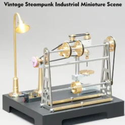 RETROL GF-01 Mechanical Transmission Kit - Functional DIY Expansion for SE-01/02/03 Steam Engine Models