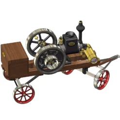 RETROL HM-01 Hit and Miss Stationary Engine Full Set with Transport Cart Frame
