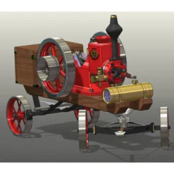RETROL HM-01 Hit and Miss Stationary Engine Full Set with Transport Cart Frame