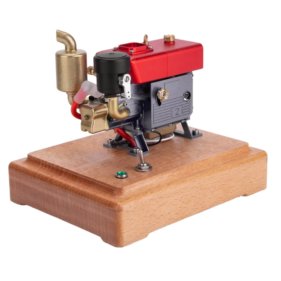 RETROL MUSA 1/8 2.2cc Mini Evaporative Water-cooled Single-cylinder Four-stroke Gasoline Engine Internal Combustion Engine Model - Speed Up to 12000rpm