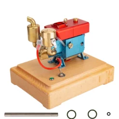 RETROL MUSA 1/8 2.2cc Mini Evaporative Water-cooled Single-cylinder Four-stroke Gasoline Engine Internal Combustion Engine Model - Speed Up to 12000rpm