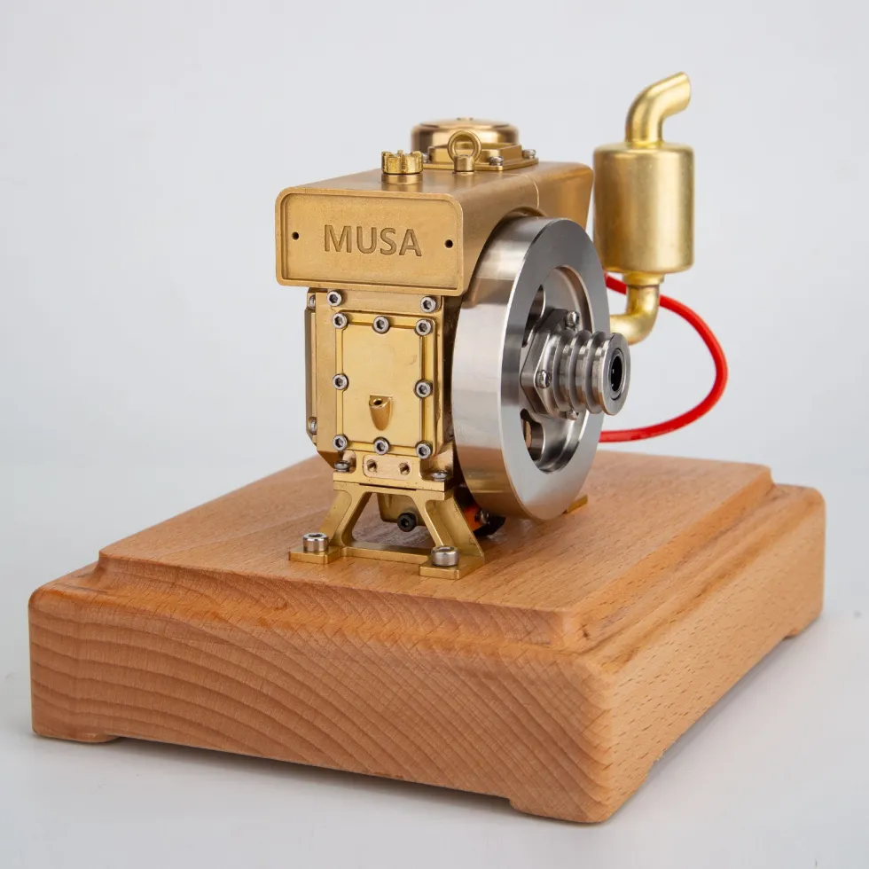 RETROL MUSA 1/8 2.2cc Mini Evaporative Water-cooled Single-cylinder Four-stroke Gasoline Engine Internal Combustion Engine Model - Speed Up to 12000rpm