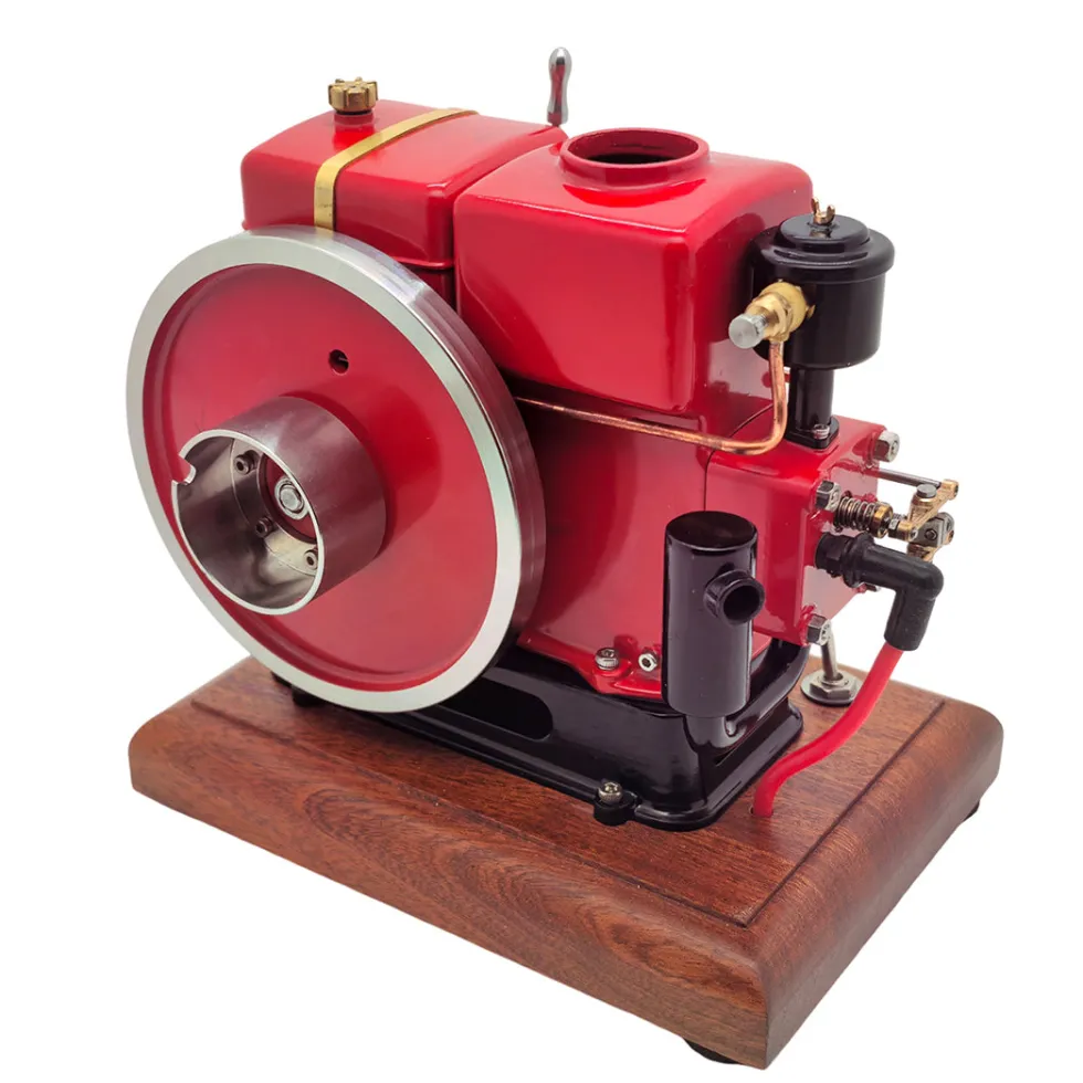 RETROL & OKMO 916 Hit and Miss Engine Model Four-Stroke Stationary Vintage Farm Internal Combustion Gasoline Engine RTR