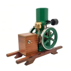 RETROL & OKMO N01 Hit and Miss Engine Model Four-Stroke Stationary Cement Mixer Internal Combustion Gasoline Engine