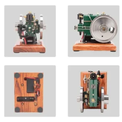 RETROL 1/8 Scale 3.6CC Mini Vintage Single Cylinder 4-Stroke Working Gasoline Engine Model