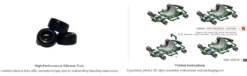 Retro Racer 1/32 Scale 2.4G Mini RC Kart Assembly Model Kit