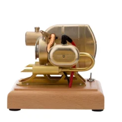 R90S 3.2cc Mini Gasoline Engine 2-Cylinder 4-Stroke Motorcycle Internal Combustion Engine ICE Engine Model