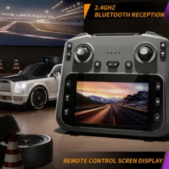 1/20 Scale FPV RC Car with Screen Controller, 720P HD Camera, 270° Rotating Camera, One-Key Drift-RTR Version