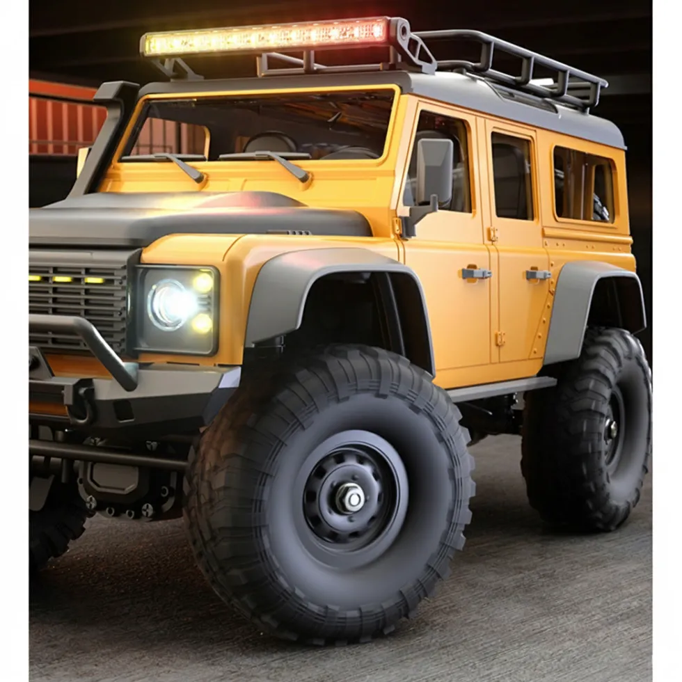 1/16 Scale Full-Proportional RC Crawler - Entry-Level Performance, High-detail Design