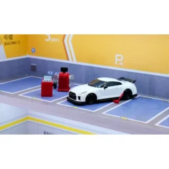 1/64 Scale 2.4G 4CH 4WD Half-Proportional Steering RC Drift Car with Realistic Brake Calipers