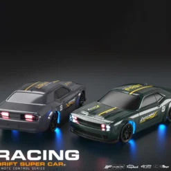 1/43 Scale 2.4G Full-Proportional Mini Electric RC Drift Racing Car Model with LED Lights