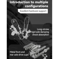 1/24 Scale 2.4G Full-Time 4WD Full-Proportional RC Off-Road Car Miniature Model Gifts