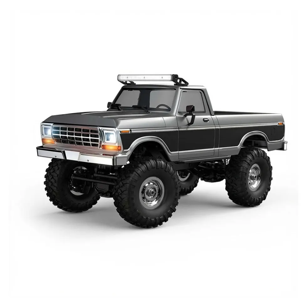 1/16 Scale 2.4GHz Full-Proportional Pickup-Style RC Crawler