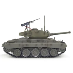 1/16 Scale 2.4G RC US M24 Light Tank Model With Smoke and Sound Effects