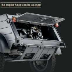 1/12 Scale 2.4G Type 82 RC Barrel Vehicle Model with 4-Wheel Independent Suspension