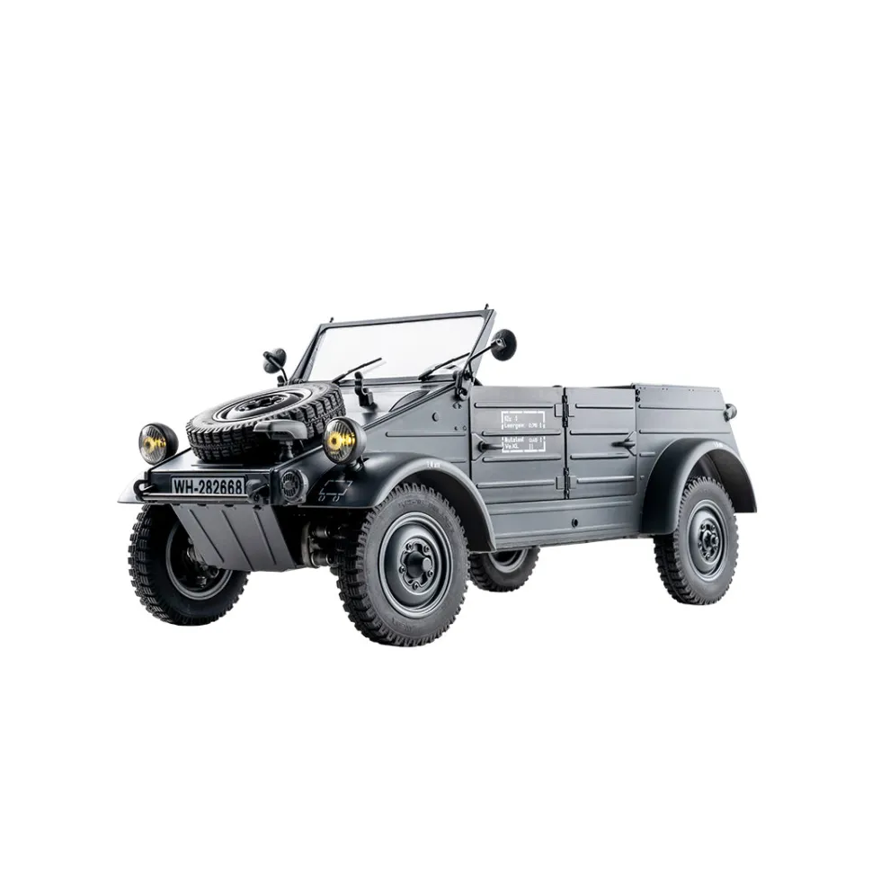 1/12 Scale 2.4G Type 82 RC Barrel Vehicle Model with 4-Wheel Independent Suspension