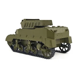 1/16 Scale 2.4G U.S. M8 Self-Propelled Howitzer RC Simulation Tank Model with Sound and Lights, Telescoping Smoke, Dual-Speed Modes