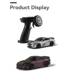 1/43 Scale 4WD RC Drift Car – Full-Proportional Control, Independent Suspension, LED Simulation Lights